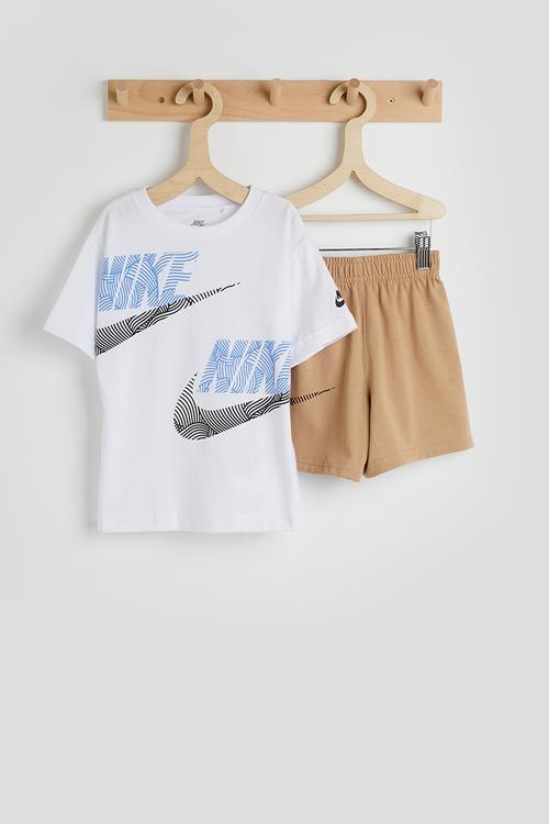 Nkb B Nsw Itz Relaxed Jersey S - Hemp & White