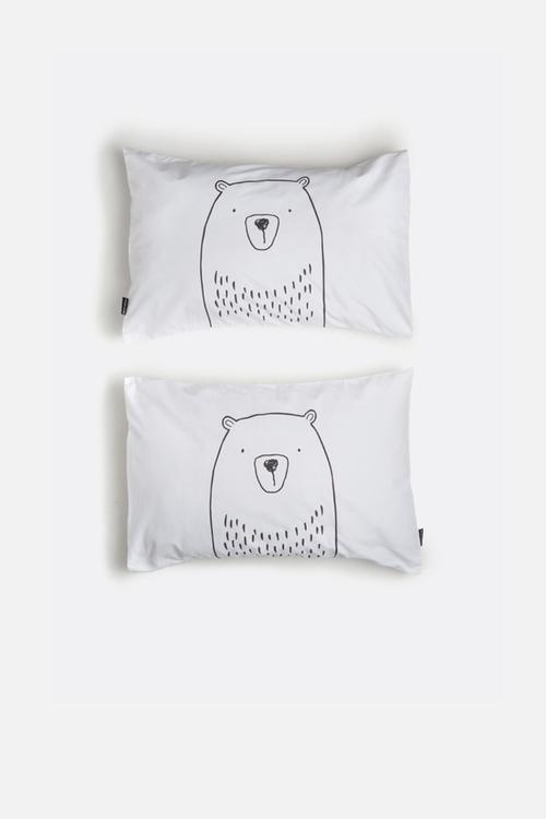 Bear pillowcase set of 2