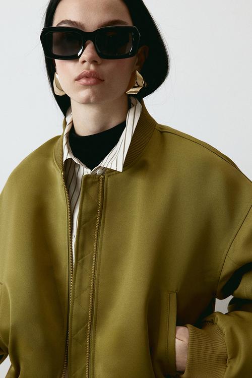 Bomber jacket - golden olive