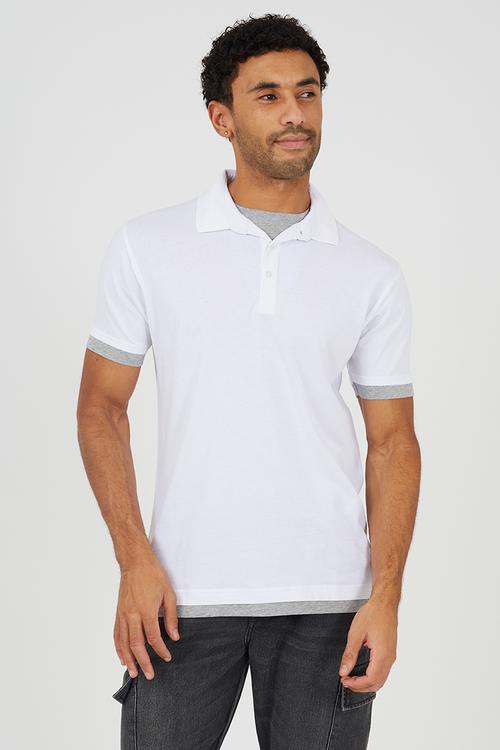 MPS-149ELGINB - OPTIC WHITE / LIGHT GREY MARL