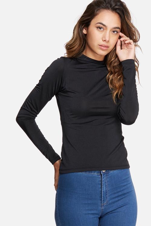 Slinky polo neck