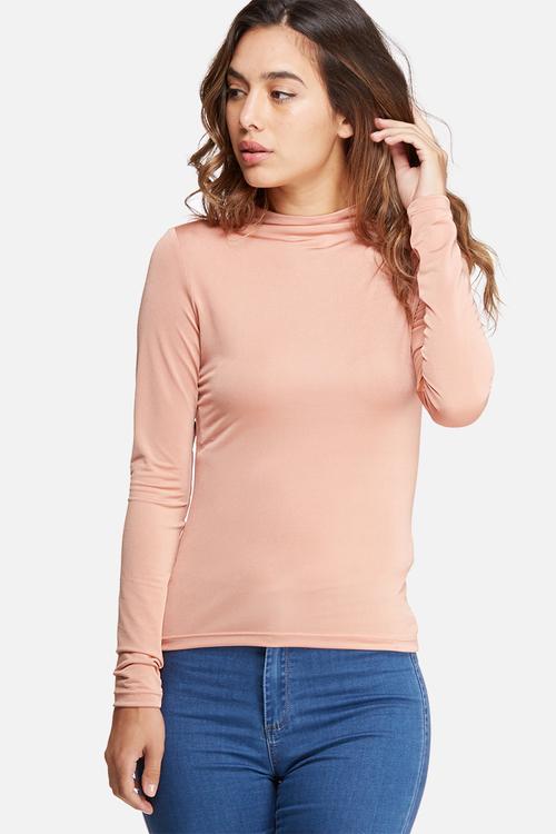 Slinky polo neck