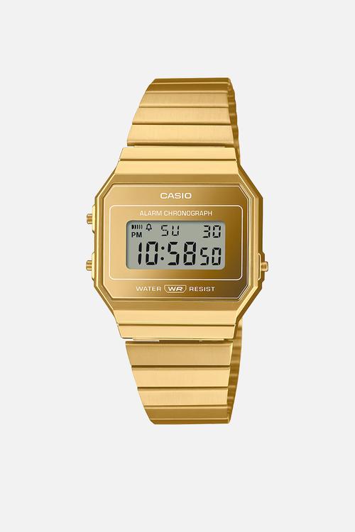 Retro Steel Gold Slim Case - Gold