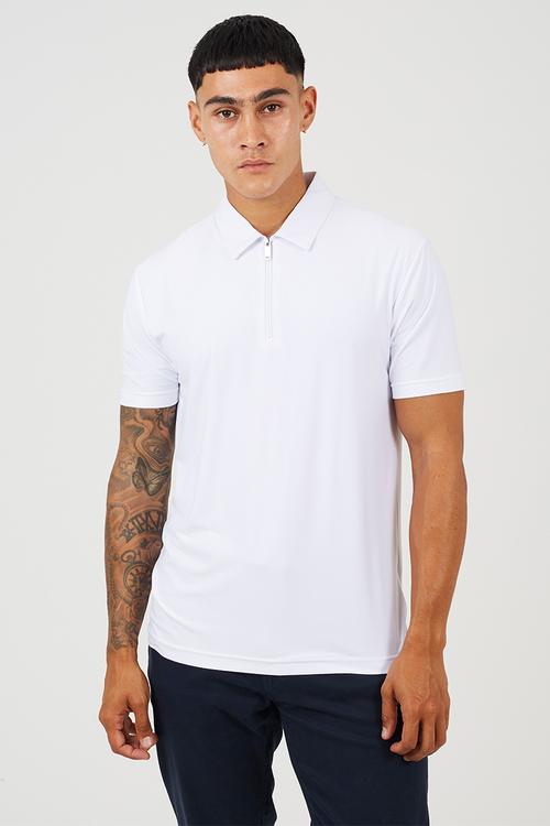 MENS REGULAR FIT, SHORT SLEEVE GRIFFINB - OPTIC WHITE