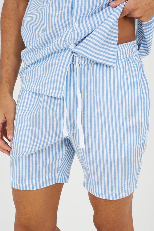 Renley Shorts - Blue/White