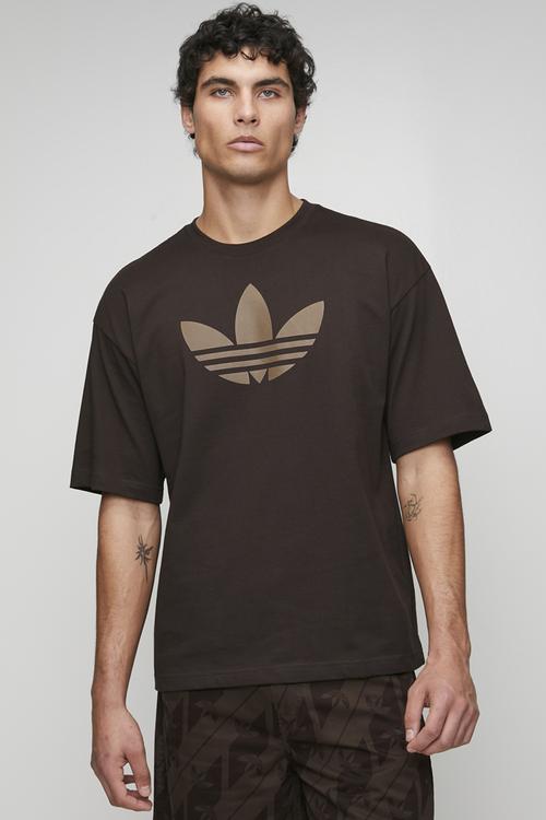 Trefoil Tee -SHIRFL - aurora coffee/khaki six