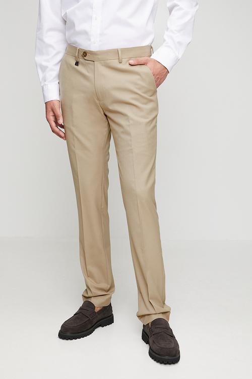 Keef Slim Fit Trouser - Taupe