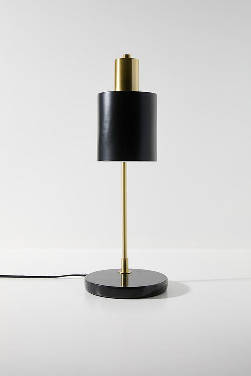 Eli desk lamp - black & gold