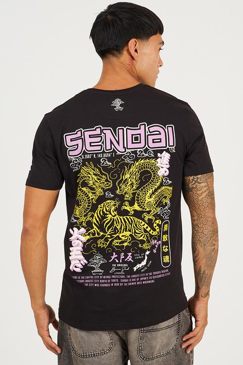 Kovu T-shirt - Jet Black