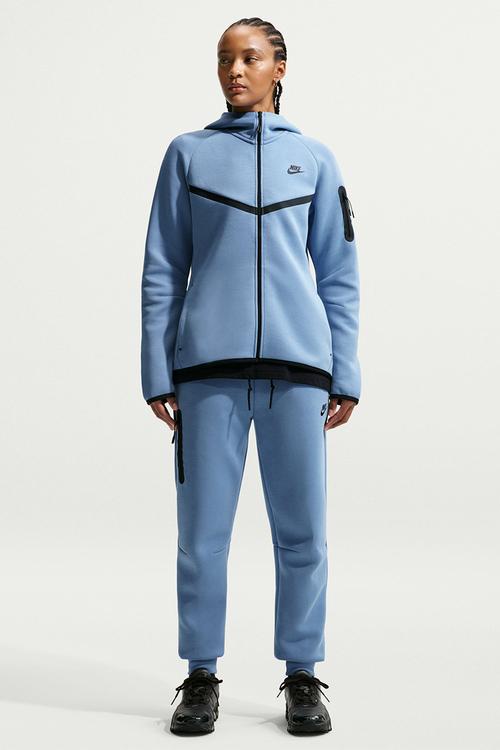 W Nsw Tch Flc Mr Jgger 2  - Work Blue/Black