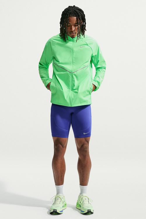 Miler Repel UV Running Jacket Miler Jkt - Illusion Green/Reflective Silv