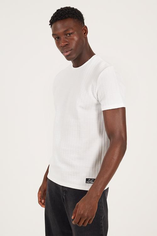 Crew Neck Tshirt  - Off White