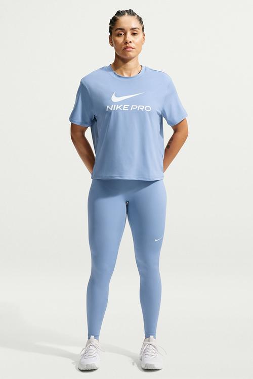 Women'S Mid-Rise Full-Length Leggings - Work Blue/White
