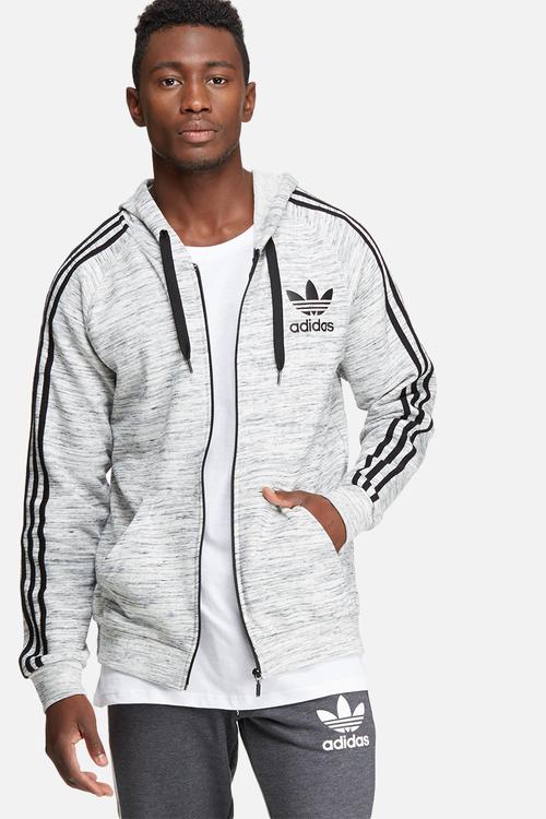 CLFN zip-through hoodie