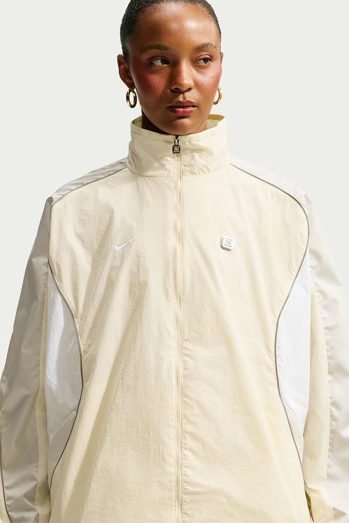 W Shox Wvn Jkt - Alabaster/Light Bone/White