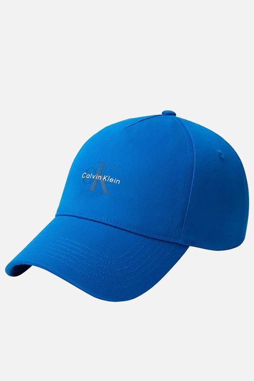 Monologo Printed Baseball Cap - Blue