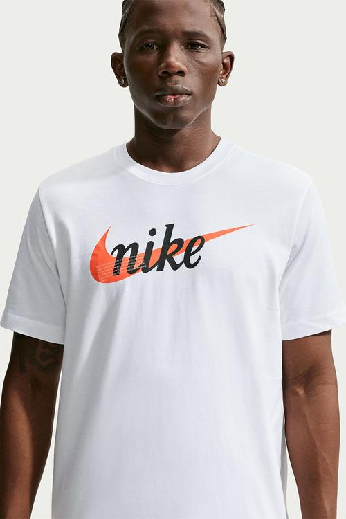 Tee Std Club Cnct Brnd - White