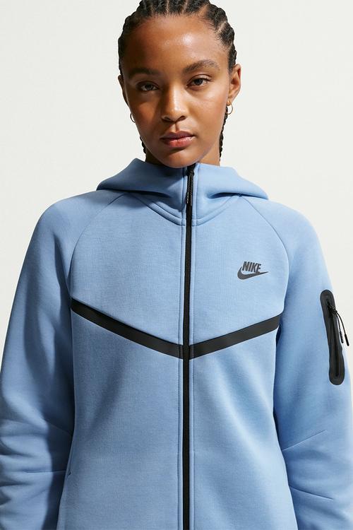 W Nsw Tch Flc Wr Fz Hdy 2 - Work Blue/Black