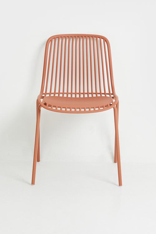 Porto Outdoor Dining Chair - Rust