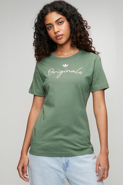 P Tee Ls W - Trace Green