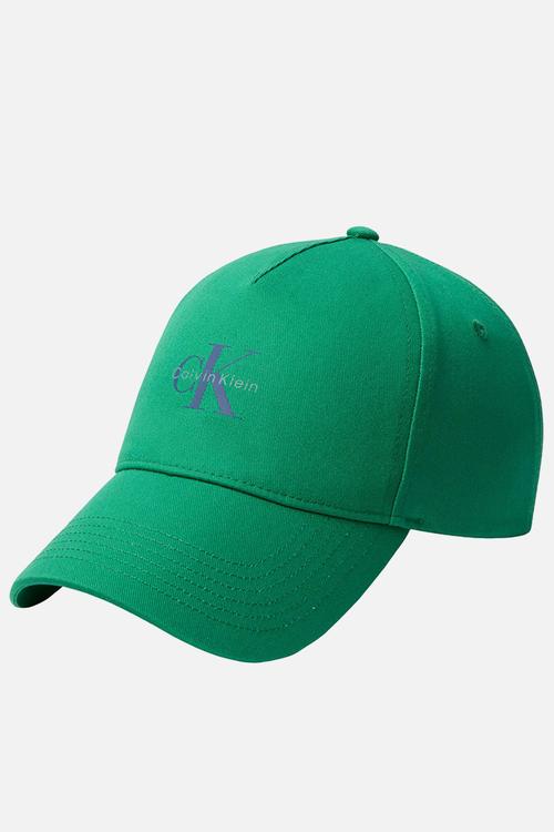 Monologo Printed Baseball Cap - Green