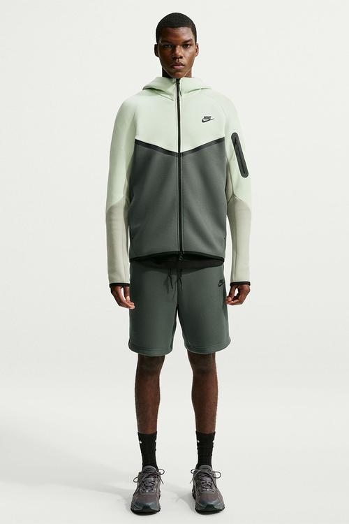 tech fleece Fz Wr Hoodie - Jade Aura/Camo Green/Jade Horizon/Black