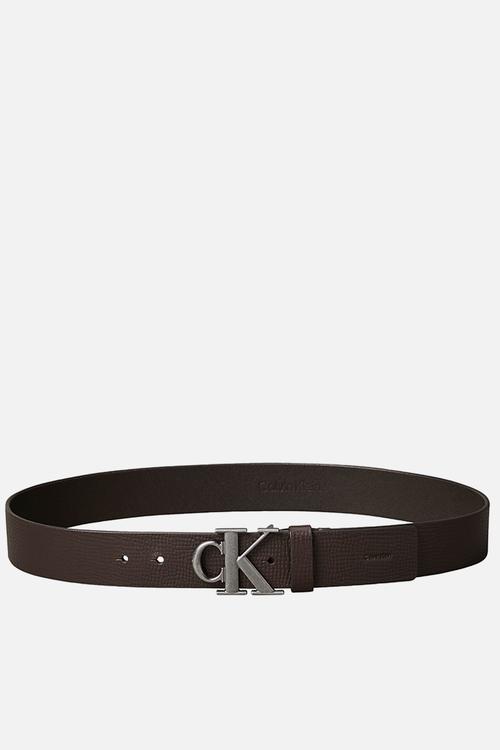 Ck Buckle 40Mm Fixed - Dark Brown