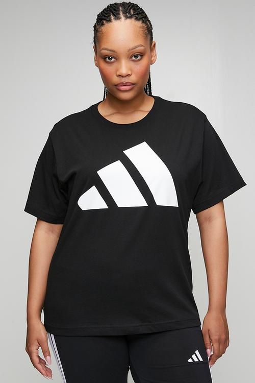 Plus w bl sj t 2 s26 tee - black/white