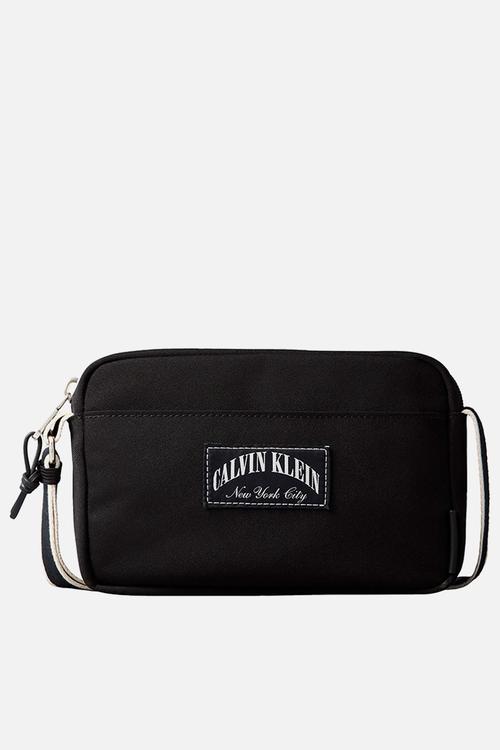Graphic Capsule Camera Bag - Black