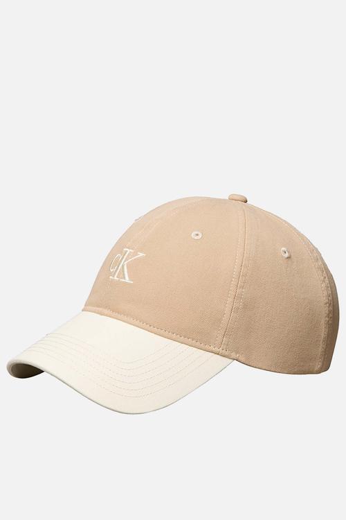 Washed Material Blocked Cap - Neutrals