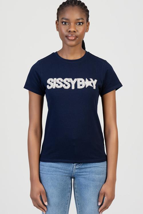 Star Girl Regular T-shirt - Navy