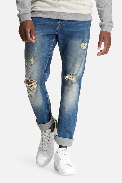 Weft regular denim
