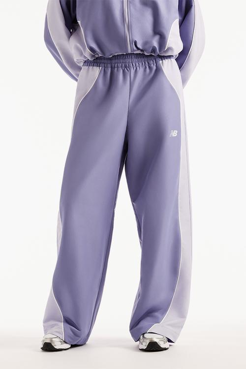New Balance Trackside Pant - Dark Smoked Violet