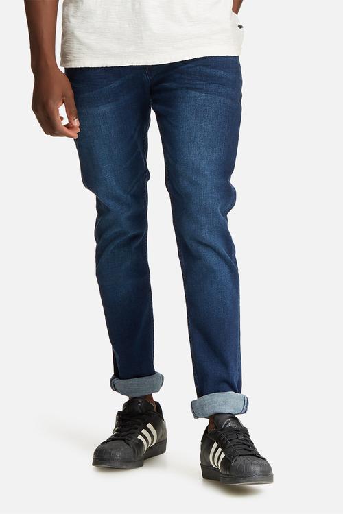 Feather straight jeans