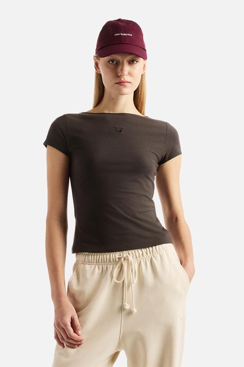 New Balance Fitted Tee - Black Cement