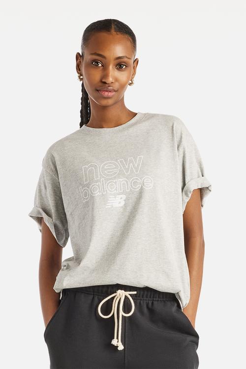 NB Sport Graphic Tee - Athletic Grey