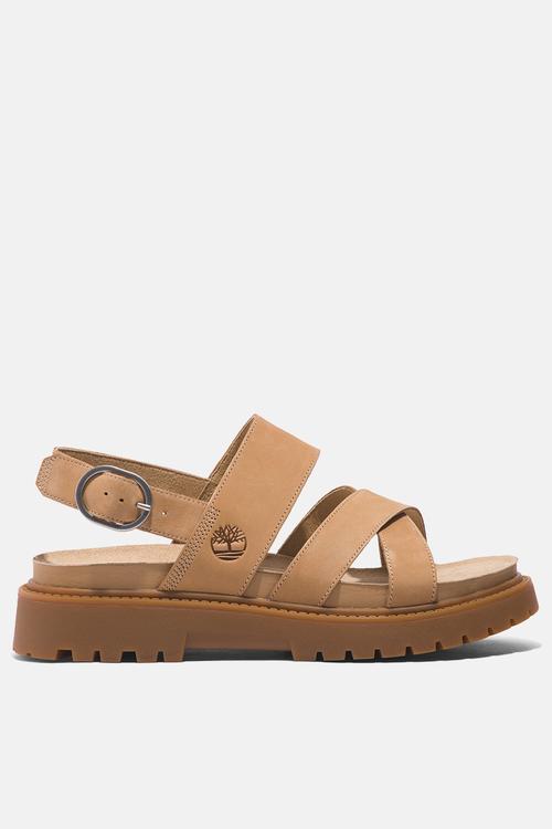 Clairemont way backstrap sandal -  medium beige nubuck
