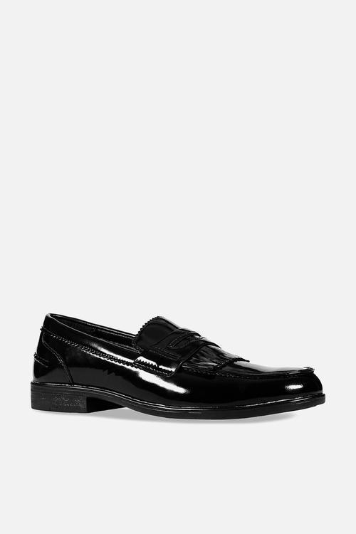 Hi Shine KIiltie Slip on - Black