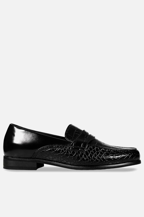 Croc & Hi Shine Combo  Slip on - Black