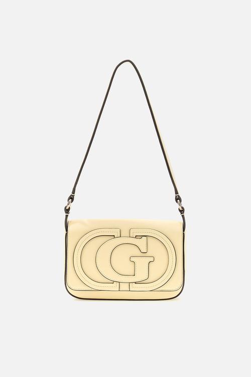 Ruby Flap Shoulder Bag- Pale Yellow