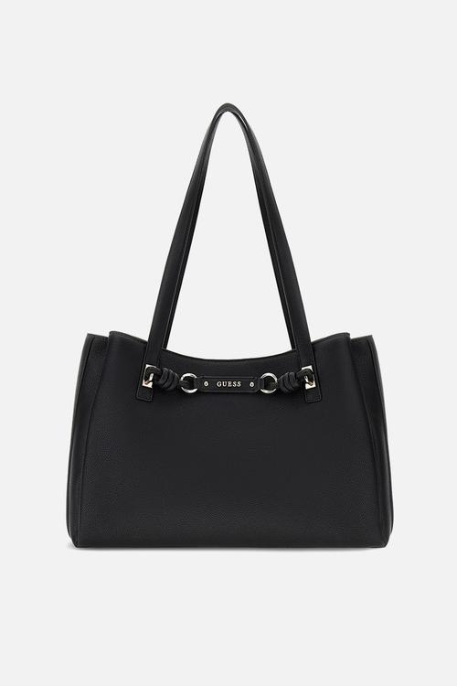 Camelia 3 Comp Tote Bag- Black