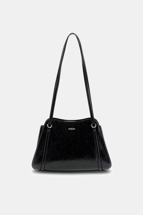 Xena Shoulder Satchel Bag- Black
