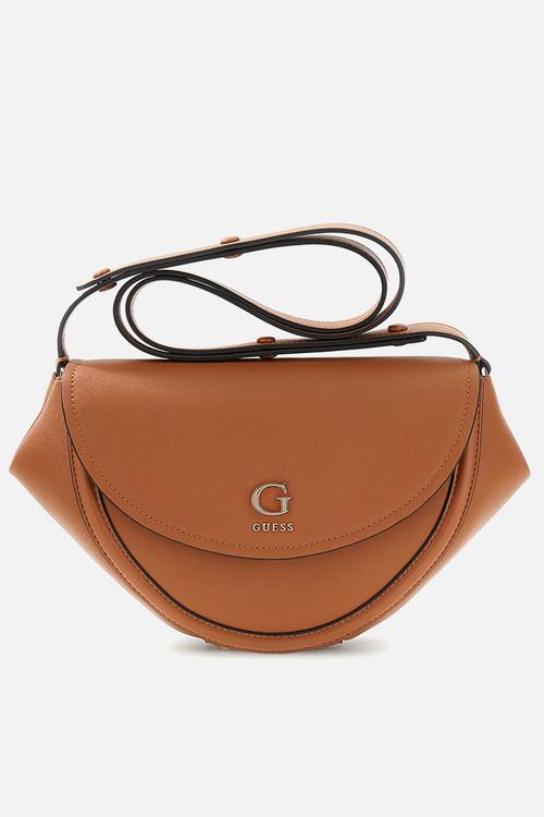 Coleen Convertible Crossbody Bag- Caramel