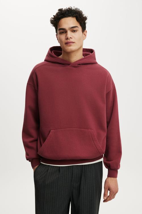Box Fit Hoodie - Redwood Wash