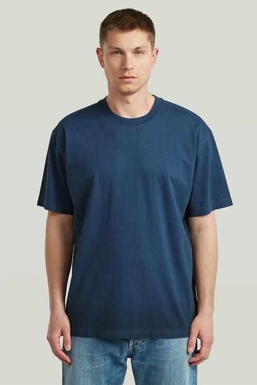 Sprayed Relaxed R T - Rank Blue/Petrol Spray