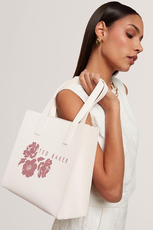 Ripcon Floral Graphic Small Icon Bag - white