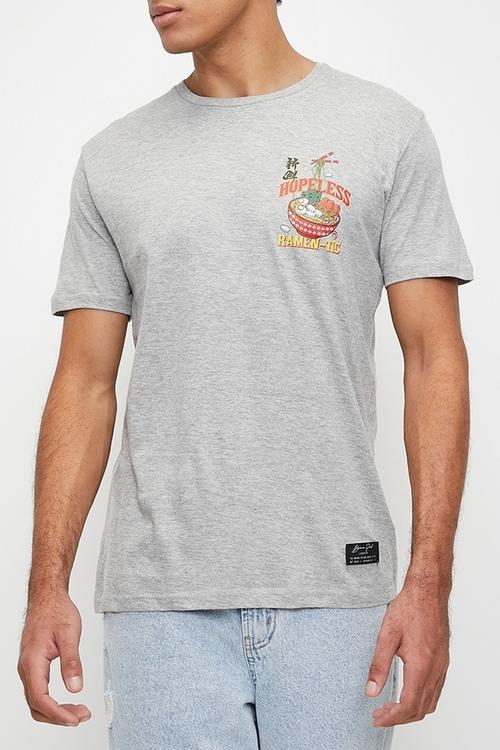 T-shirts - Light Grey Marl