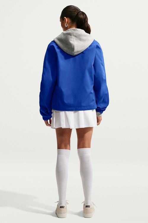 W Nk Essntl Coaches Jkt - Old Royal/Sail