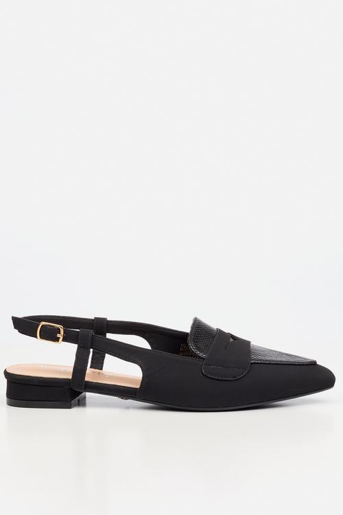 Monte 1 slingback - black