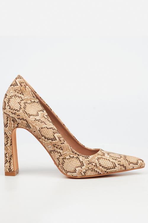 Nala 2 classic block heel - snake